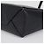 Céline Vertikaler kleiner Leder-Cabas Schultertasche Schwarz - Ansicht 9