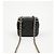 Vanity Chanel Beauty case Classic Caviar Mirror Black Gold Nero - vista 3