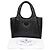 Prada Bolsa Tote de couro napa acolchoado macio preto