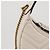 Gucci Mini borsa a tracolla GG Marmont a mezzaluna bianca Bianco - vista 3