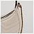 Gucci Mini borsa a tracolla GG Marmont a mezzaluna bianca Bianco - vista 4
