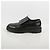 Sandro Scarpe Derby in pelle nera con zip Nero - vista 10