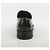 Sandro Scarpe Derby in pelle nera con zip Nero - vista 7