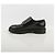 Sandro Scarpe Derby in pelle nera con zip Nero - vista 8