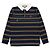 Gucci Maglietta a maniche lunghe a righe per bambini (Navy) Nero