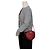 Gucci Mini borsa a tracolla rotonda GG Marmont Rossa Rosso - vista 8