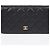 Timeless Chanel Cartera Larga Clásica con Sol Atemporal Negro - vista 3