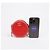 Chanel Borsa a tracolla rotonda con logo CC Rosso - vista 10