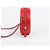 Chanel Borsa a tracolla rotonda con logo CC Rosso - vista 6