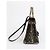 Saint Laurent Small Leather Python Pattern Sac De Jour Tote Shoulder Bag Black - view 4