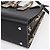 Saint Laurent Small Leather Python Pattern Sac De Jour Tote Shoulder Bag Black - view 6