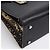 Saint Laurent Small Leather Python Pattern Sac De Jour Tote Shoulder Bag Black - view 7