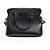 Maison Martin Margiela Mini bolsa de ombro em couro granulado com alça de mão preta - vista 3
