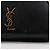 Saint Laurent Portacellulare Monogram Crossbody Nero - vista 3
