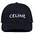Céline Bestickte Logo-Cap Schwarz - Ansicht 2