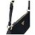 Prada Borsa a Spalla Lina in Nylon Nero - vista 7