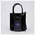 Prada Triangle Logo Small Bürstenleder Tote Bag Schwarz - Ansicht 13