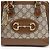 Horsebit 1955 Gucci Horsebit Mini Tote Schultertasche Braun - Ansicht 3