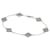 Van Cleef & Arpels Sweet Alhambra Diamond Bracelet Silvery  - view 1