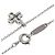 Collana Tiffany & Co. Cruciform in diamante Argento - vista 2