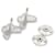 Brincos Sweet Alhambra Papillon em ouro branco 18K e turquesa Van Cleef & Arpels Prata  - vista 2