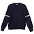 Thom Browne Milano Stitch Crewneck Pullover mit Armband Navy Blau - Ansicht 2