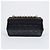Dior Borsa a tracolla Cannage Medium in pelle di vitello nera con finiture dorate Nero - vista 3
