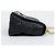 Dior Borsa a tracolla Cannage Medium in pelle di vitello nera con finiture dorate Nero - vista 6