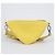 Prada Borsa Bandoliera Triangle in Rafia Gialla Giallo - vista 4