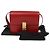 Céline Mini borsa a tracolla in pelle di vitello Classic Box Rossa Rosso