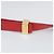 Céline Borsa a tracolla Classic Box in pelle rossa taglia Medium Rosso - vista 12