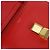 Céline Borsa a tracolla Classic Box in pelle rossa taglia Medium Rosso - vista 17