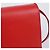 Céline Borsa a tracolla Classic Box in pelle rossa taglia Medium Rosso - vista 4