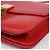 Céline Borsa a tracolla Classic Box in pelle rossa taglia Medium Rosso - vista 6