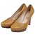 Salvatore Ferragamo Pumps aus Kamelleleder Größe Braun