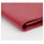 Saint Laurent Clutch Rosso - vista 10