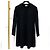 Abito nero girocollo da donna Moncler - vista 3