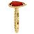 Boucheron Serpent Bohème Small Karneol-Ring Golden - Ansicht 3