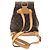 Zaino Louis Vuitton Monogram Montsouris MM Marrone Monogramma - vista 2
