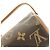 Bolsa Louis Vuitton Monogram Recital Marrom Monograma - vista 3