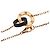 Collana Cartier Love Circle 3P Diamanti in Oro Rosa 18K - vista 2
