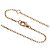 Collana Cartier Love Circle 3P Diamanti in Oro Rosa 18K - vista 3