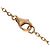 Collana Cartier Love Circle 3P Diamanti in Oro Rosa 18K - vista 4