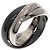Cartier Trinity Ring aus schwarzer Keramik - Ansicht 2