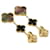 Van Cleef & Arpels Magic Alhambra 3-Motif Perlmutt und Onyx Ohrringe  - Ansicht 2