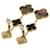 Van Cleef & Arpels Magic Alhambra 3-Motif Perlmutt und Onyx Ohrringe  - Ansicht 3