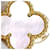 Van Cleef & Arpels Magic Alhambra 3-Motif Perlmutt und Onyx Ohrringe  - Ansicht 6