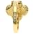 Van Cleef & Arpels Vintage Alhambra Diamond Shell Ring Golden  - view 7