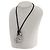 Collana Boucheron Trouble Diamond Onyx Argento - vista 7