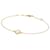 Bracelet Sweet Alhambra Shell de Van Cleef & Arpels Doré  - vue 1